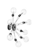 Ateljé Lyktan Matrix seinävalaisin Musta, 8 vartta