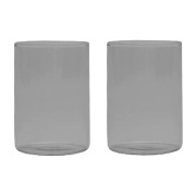 Design Letters Design Letters -suosikkilasi 35 cl 2-pakkaus Smoke