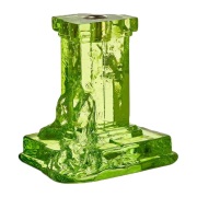 Kosta Boda Rocky Baroque -kynttilänjalka 150 mm Kryptoniitti