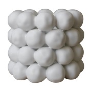 DBKD Bright kynttilälyhty Ø 17 cm White