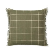 Ferm Living Calm tyynynpäällinen 50x50 cm Oliivi-vaaleanbeige