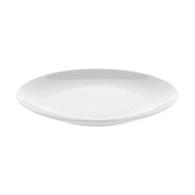Pillivuyt Eventail flat lautanen Ø28 cm Valkoinen