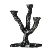 MUUBS Ava kynttilänjalka 22 cm Antiikki harmaa