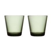 Iittala Kartio lasi 21 cl 2 pakkaus 2 kpl Männynvihreä
