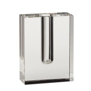 Hübsch Block vaasi 16 cm Kirkas