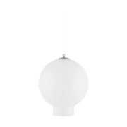 Globen Lighting Bams 25 riippuvalaisin Huurrettu valkoinen