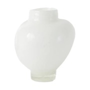 Olsson & Jensen Mila maljakko pieni 19,5 cm Valkoinen