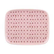 Marimekko Oiva Muija lautanen 12x15 cm Vaaleanpunainen