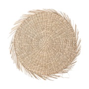 Bloomingville Ilsa pöytätabletti Ø38 cm Luonto