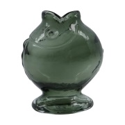 House Doctor Fish maljakko 17,5 cm Savunharmaa