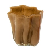 Olsson & Jensen Tess kynttilälyhty Ø10 cm Ruskea