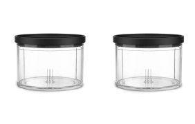 KitchenAid KitchenAid Go top down chopper kulho 2-pack Läpinäkyvä