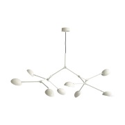 101 Copenhagen Drop Chandelier -kattokruunu Valkoinen