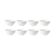 Rörstrand Swedish Grace kulho 60 cl 8-pakkaus - Lumi (valkoinen)