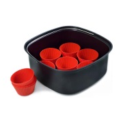 Philips Philips Airfryer-kori XXL HD9956/00 extrasuuri 10 osaa Musta