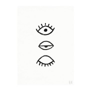 Fine Little Day Eye Eye juliste 50x70 cm