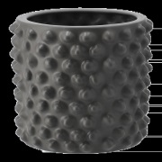 DBKD Cloudy ruukku tummanharmaa pieni, Ø 21 cm