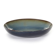 Serax Terres de Rêves -pastalautanen 23,5 cm Blue grey-dark blue