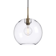 Belid Gloria riippuvalaisin Ø32 cm Messinki-kirkaslasi