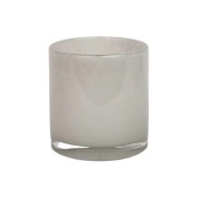 Olsson & Jensen Nilla kynttilälyhty 12 cm Harmaabeige