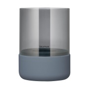 blomus Calma kynttilälyhty Ø 10 cm Steel grey