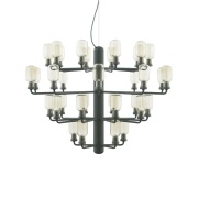 Normann Copenhagen Amp kynttiläkruunu Green/gold, large