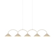 Globen Lighting Curve riippuvalaisin 5 Beige