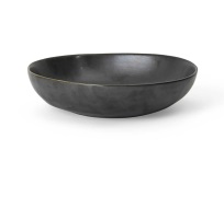 Ferm Living Flow kulho large Ø 19,5 cm Black