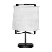 By Rydéns Softy pöytävalaisin 50 cm Mattavalkoinen-mattamusta