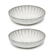 Serax Inku high lautanen XS Ø16 cm 2 kpl White