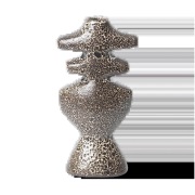 Ferm Living Yara kynttilänjalka large Ruskea piste