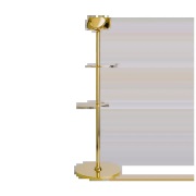 Hilke Collection Ninfea Alta kynttilänjalka 30 cm Messinki