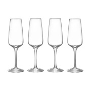 Orrefors Pulse samppanjalasi 28 cl 4-pakkaus Kirkas