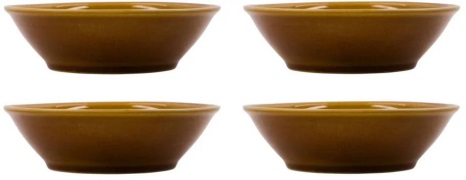 Nicolas Vahé Hala kulho Ø17 cm 4 kpl Mokka