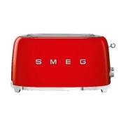 Smeg Smeg 50's Style leivänpaahdin 4x4 viipaletta Punainen