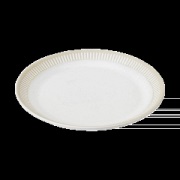 Knabstrup Keramik Colorit lautaset Ø22 cm Sand
