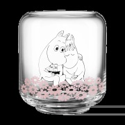 Muurla Moomin kynttilälyhty/maljakko 10 cm Together