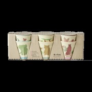 RICE Rice melamiinikuppi small 6-pakkaus Sweet Jungle