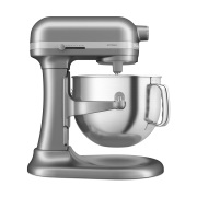 KitchenAid Artisan 5KSM70 keittiökone nostovarrella, 6,6 L Contour sil...