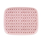 Marimekko Oiva Muija lautanen 12x15 cm Vaaleanpunainen