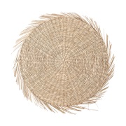 Bloomingville Ilsa pöytätabletti Ø38 cm Luonto