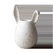 DBKD Rabbit kynttilänjalka 13 cm White dot