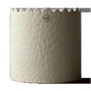 DBKD Flowery ruukku Ø20 cm Creme