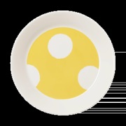 Arabia Vuokko lautanen Ø22 cm Kraklee keltainen