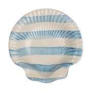 Byon Armona stripe lautanen 23,5x23,5 cm Vaaleansininen-valkoinen