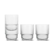 Sagaform Sagaform kirkas juomalasi 4-pack Kirkas