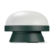 Rosendahl Soft Spot dots aurinkokennovalo Ø14,5 cm Forest green