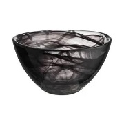 Kosta Boda Contrast kulho 160 mm Musta-musta