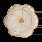 RICE Rice Flower lautanen Ø19,5 cm Yellow border