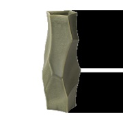 Ferm Living Cueva maljakko 37 cm Dark sage